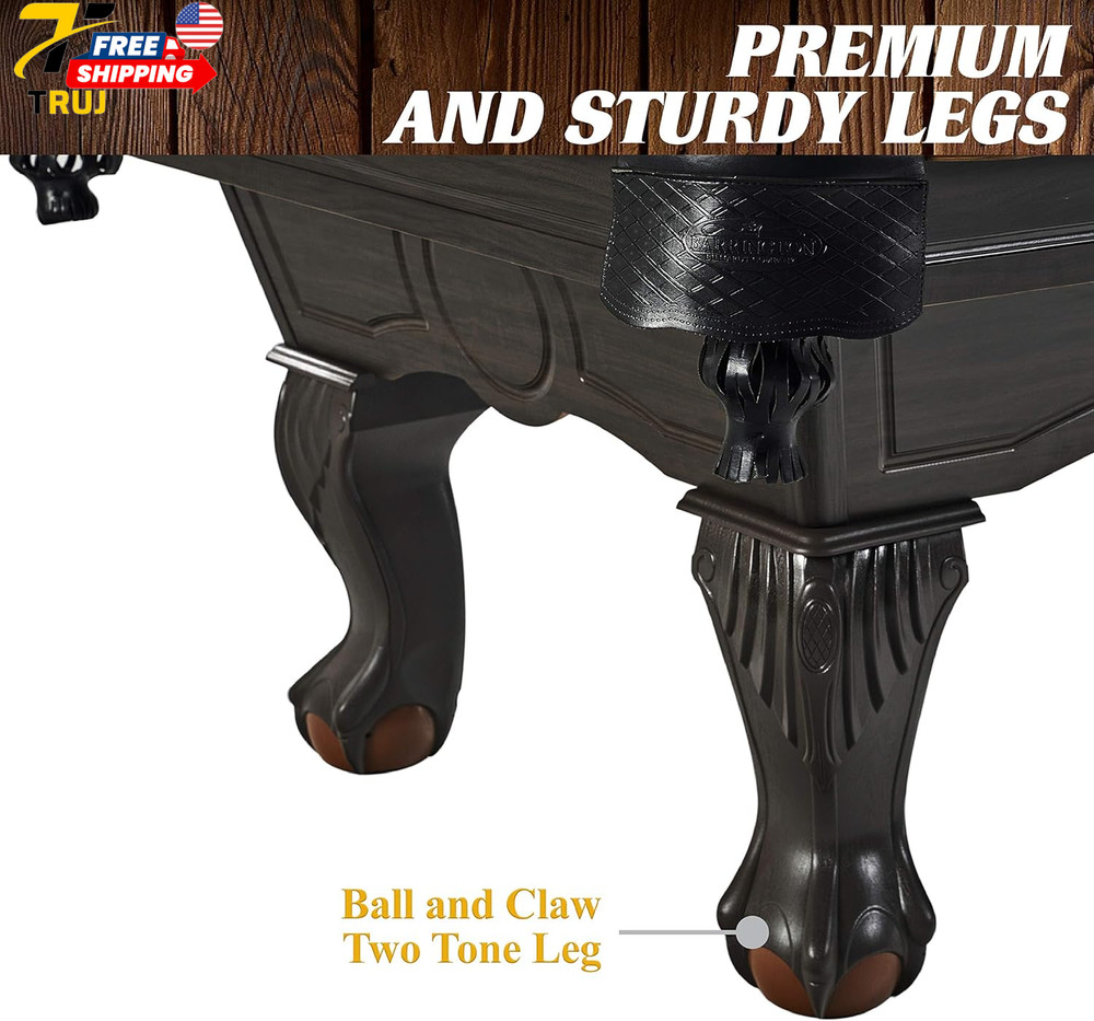 Multiple Styles Pool Table Preassembled Playfields with Complete Billiard Access