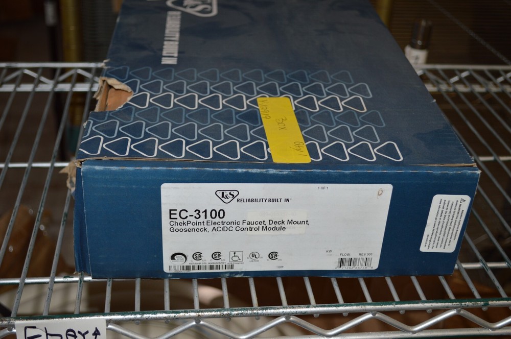 EC-3100 ChekPoint Sensor Faucet, Deck Mount, Gooseneck