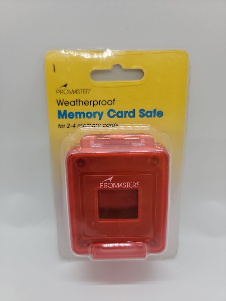 EXC++ PROMASTER UNIVERSAL MEMORY CARD CARRYING CASE - WEATHERPROOF, NICE