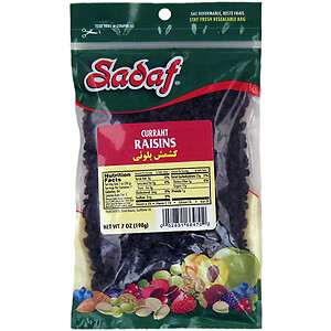 Sadaf Raisins Currant 7 oz.