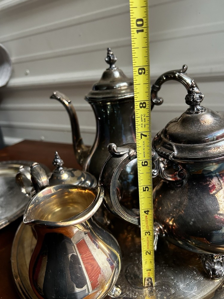 Gorham Silver Plated 5-Piece Tea Set