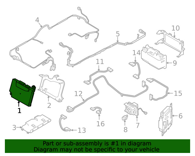 Genuine BMW Control Module 61-27-8-848-677
