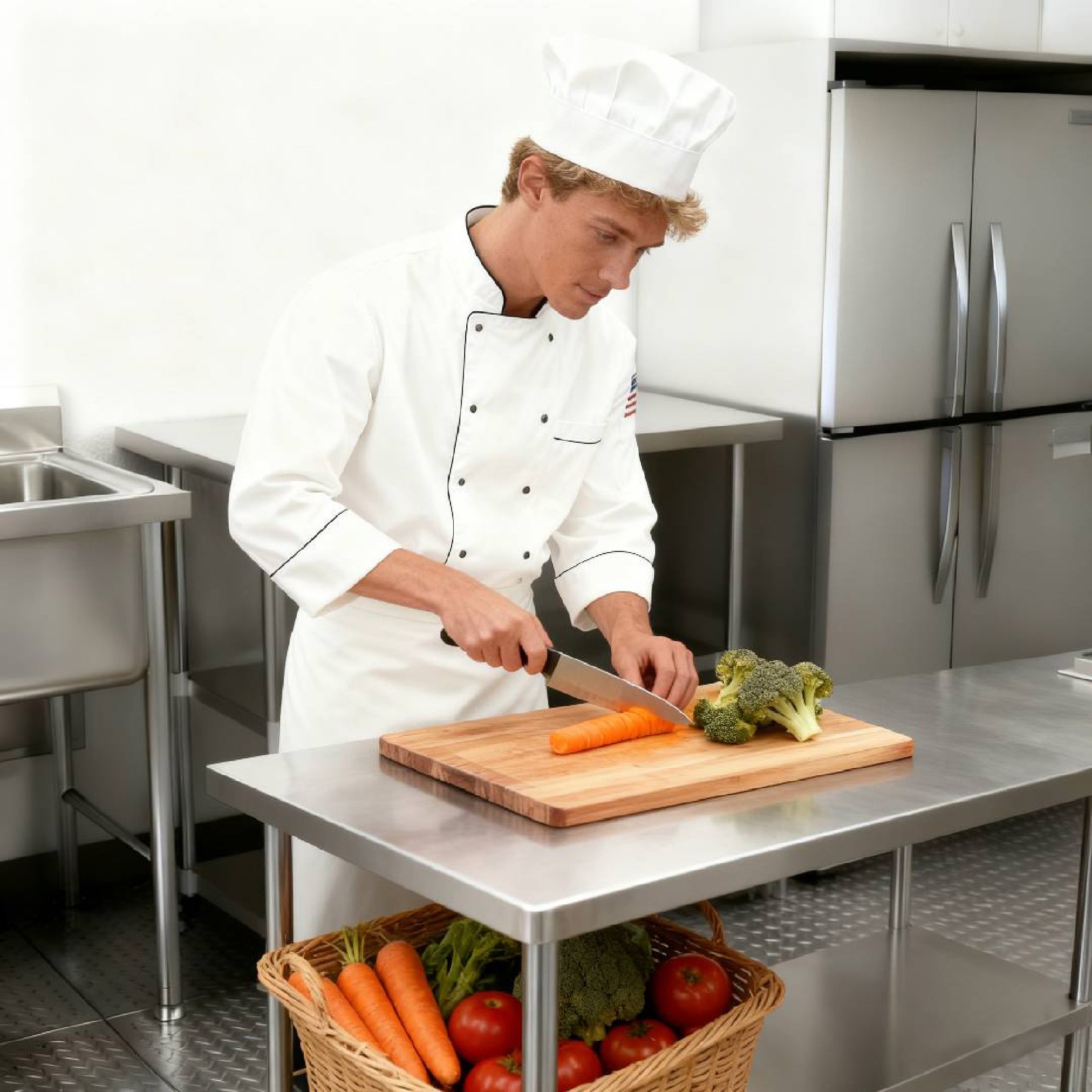 18'' x 60'' Stainless Steel Work Table NSF Commercial Heavy Duty Prep Worktables