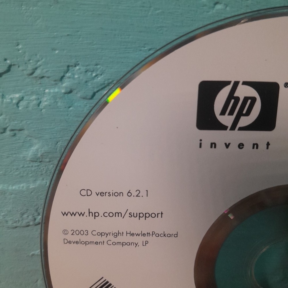 HP PHOTOSMART PRINTER 2500 Install DISC ONLY