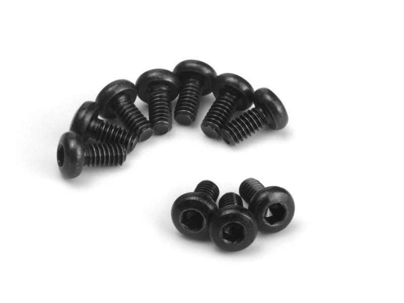 HPI Racing - Button Head Screw M2x4mm (Hex Socket/10pcs)