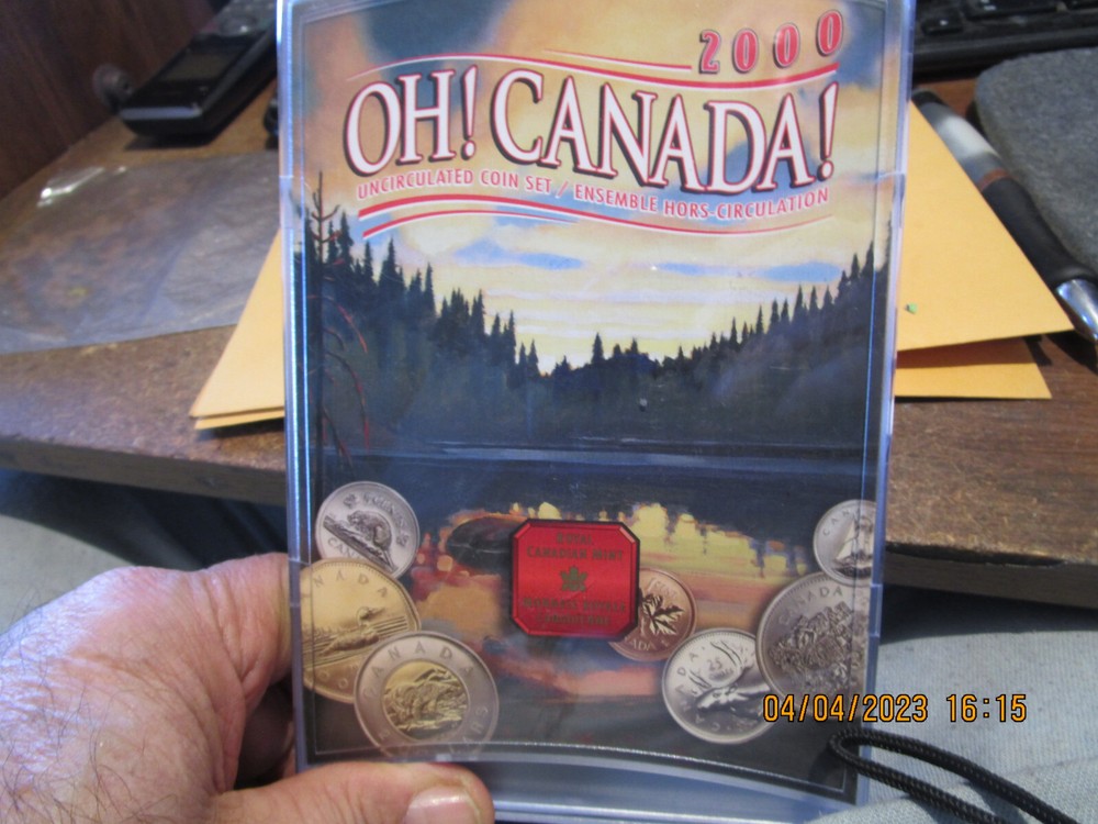 2000 Royal Canadian Uncirculated Proof Set +++++ (7)