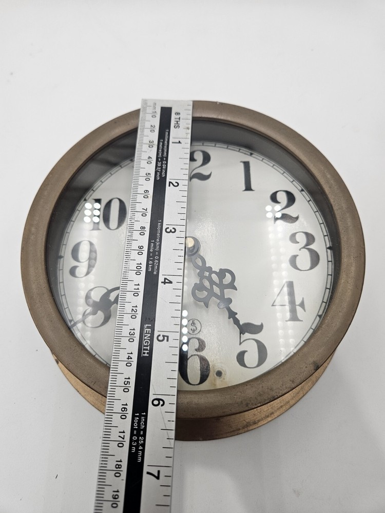Brass Ship Clock