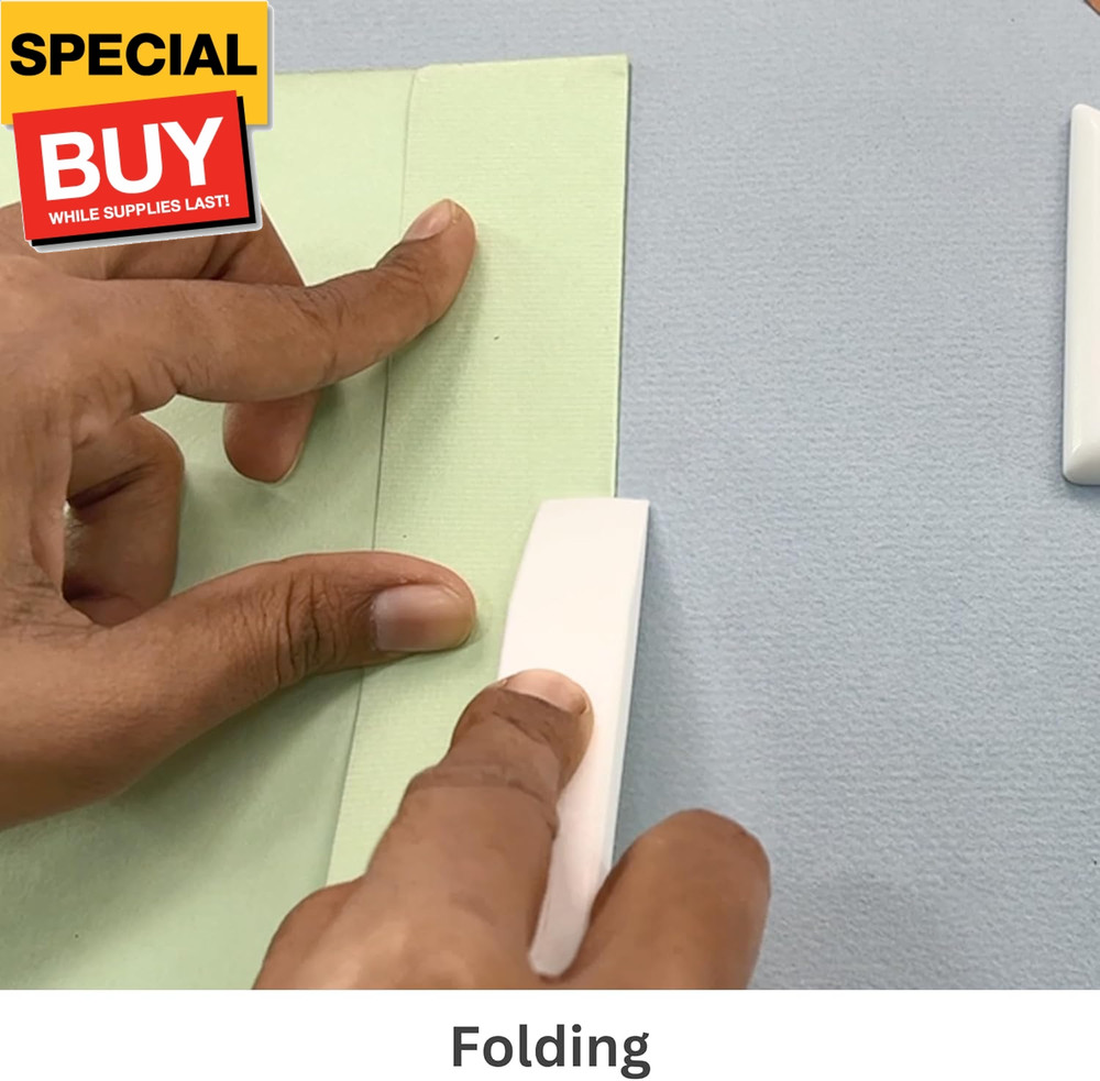 Teflon Bone Folder and Scoring Tool - Large Bone Folder - Paper Scorer for Paper