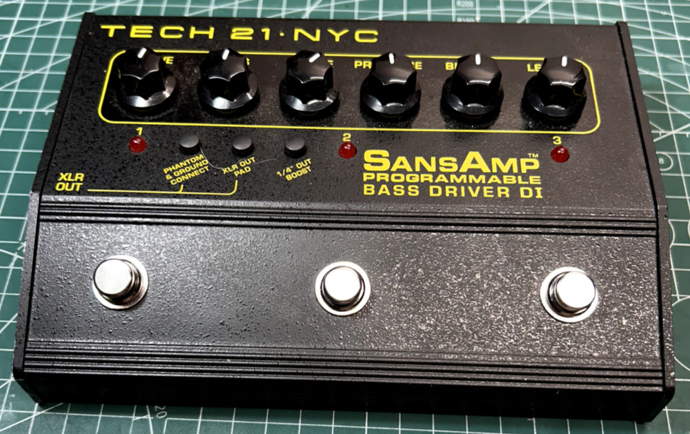 TECH21 SansAmp Programmable Bass Driver DI