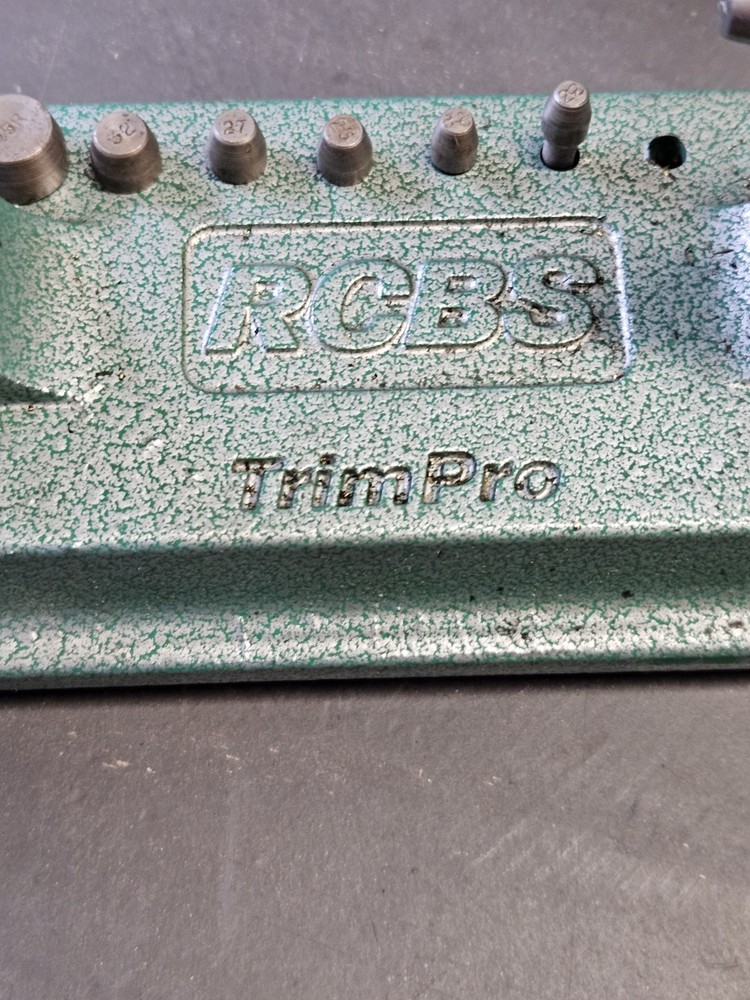 RCBS TrimPro Case Trimmer with Pilots & Deburring Tool Reloading