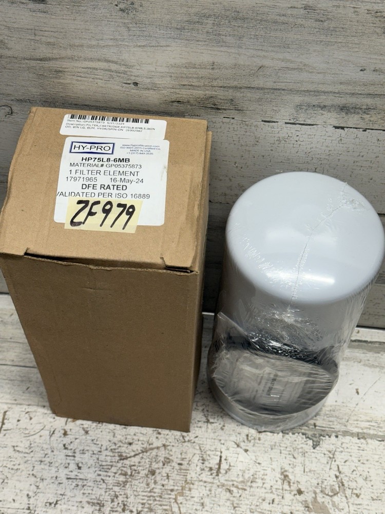 HYPRO HP75L8-6MB Hydraulic Filter Element New