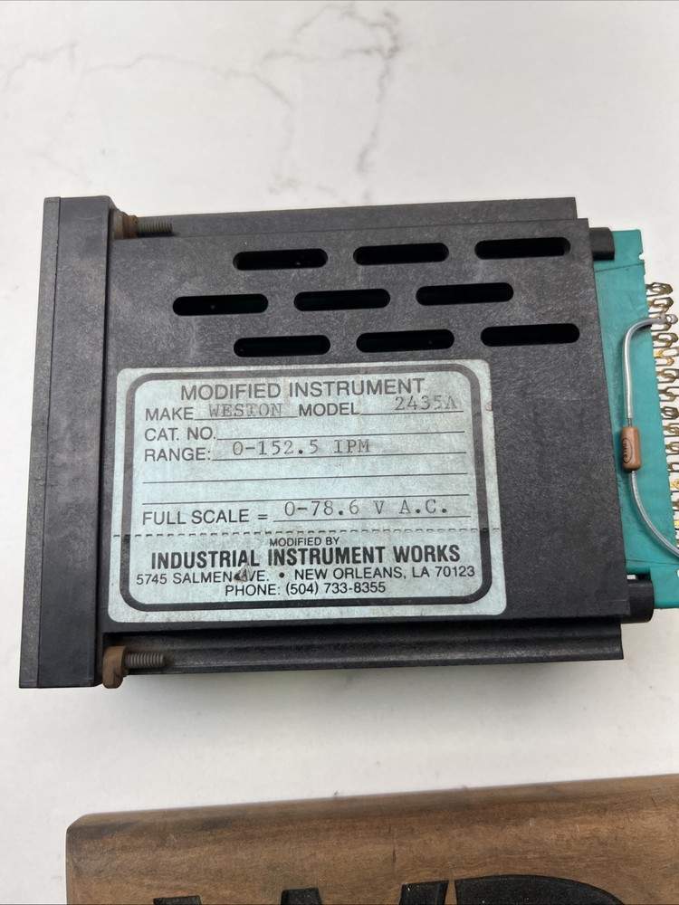 Westcon,2435A-0285238,Panel Meter
