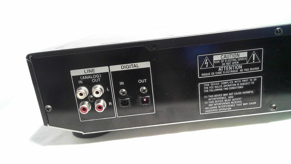 Sony MDS JE510 Mini Disc Deck Recorder Player TEST WORKING (SEE VIDEO)
