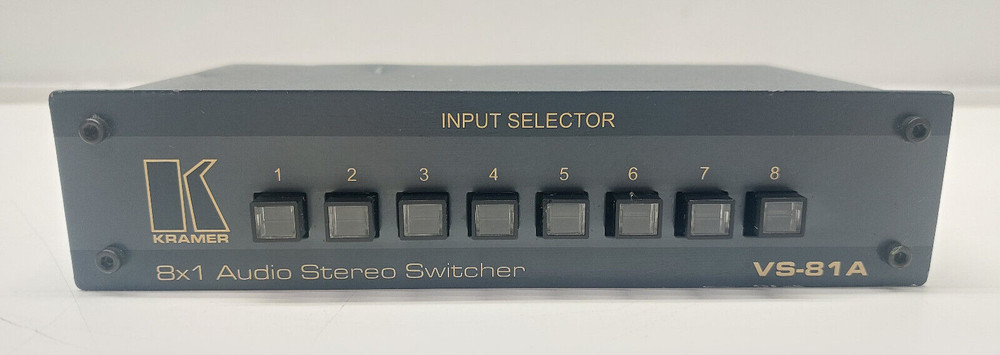 Kramer VS-81A 8x1 Audio Stero Switcher