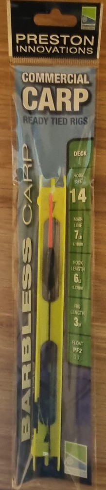 Preston Commercial Pole Float Ready Rigs ( Assorted Patterns & Sizes)