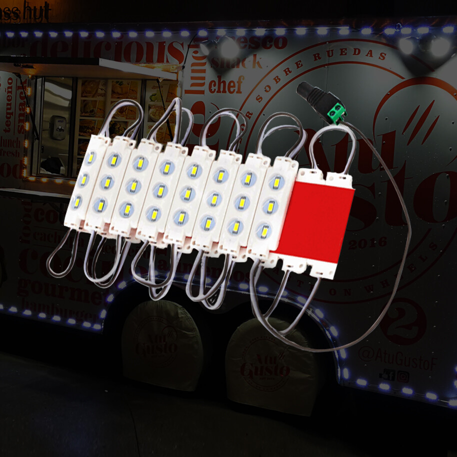 Showcase Display LED Light Module 5ft 10ft 15ft 20ft + UL Listed Power