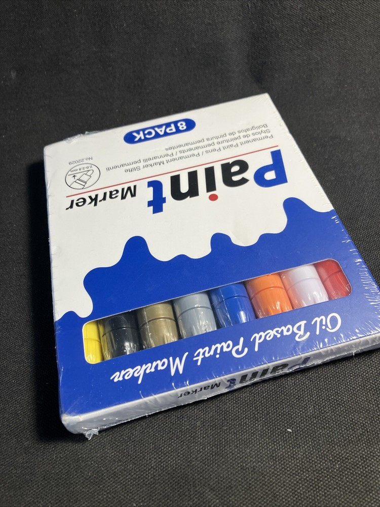 Paint Markers Set, Oil Based 2.0-2.8 mm Nib