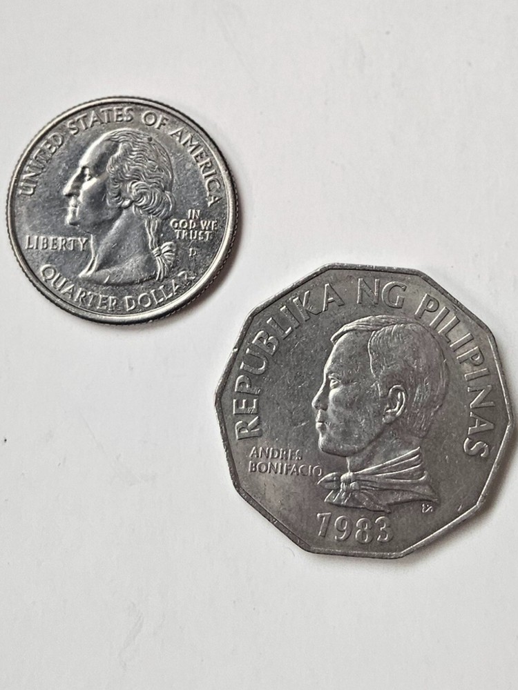 Coin, Philippines, 2 Piso, 1983