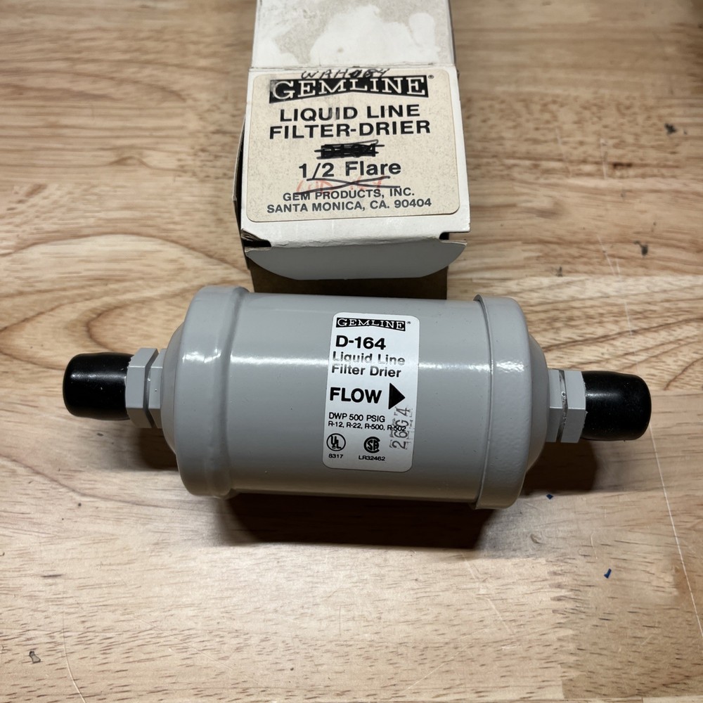 GEMLINE LIQUID LINE FILTER DRIVER 1/2 FLARE D-164