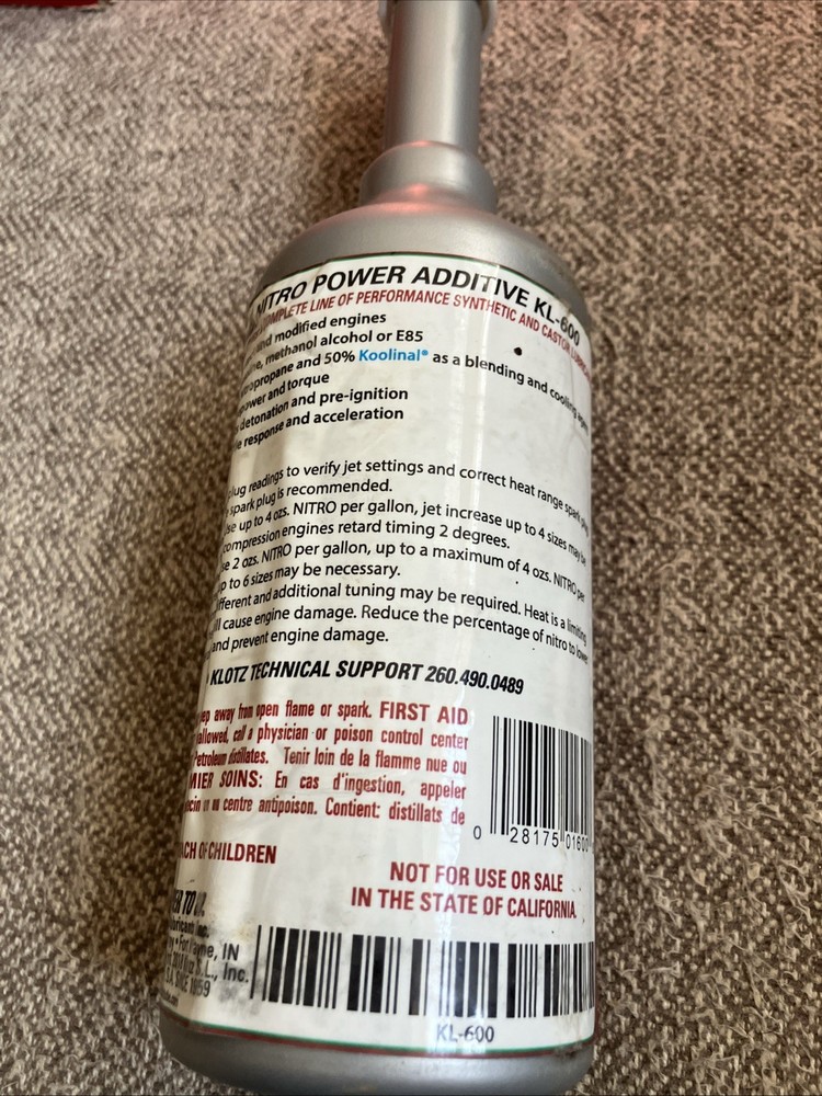 KLOTZ Kl-600 Nitro Power Additive