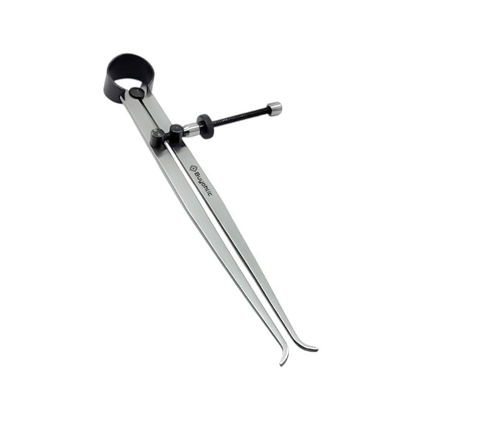 3 PCS 6 Inch 150 mm Spring Inside Outside Divider Caliper Set Measuring Tool