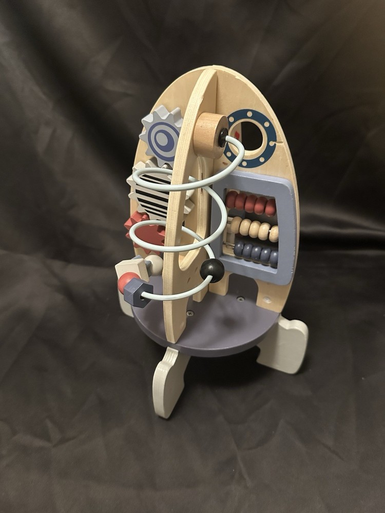 Montessori STEM Rocket Interactive Cognitive Development Toy