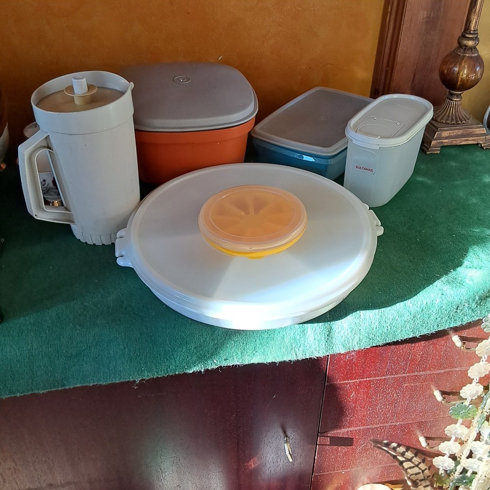 Tupperware Bundle Steamer Salad Keeper  Lunch box  Jug & More