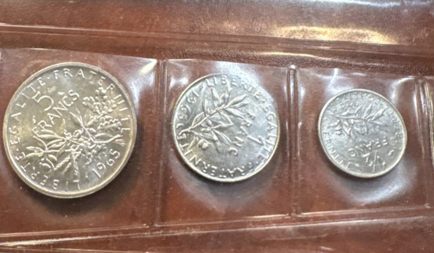 Monnaie De Paris 1965 Proof Set