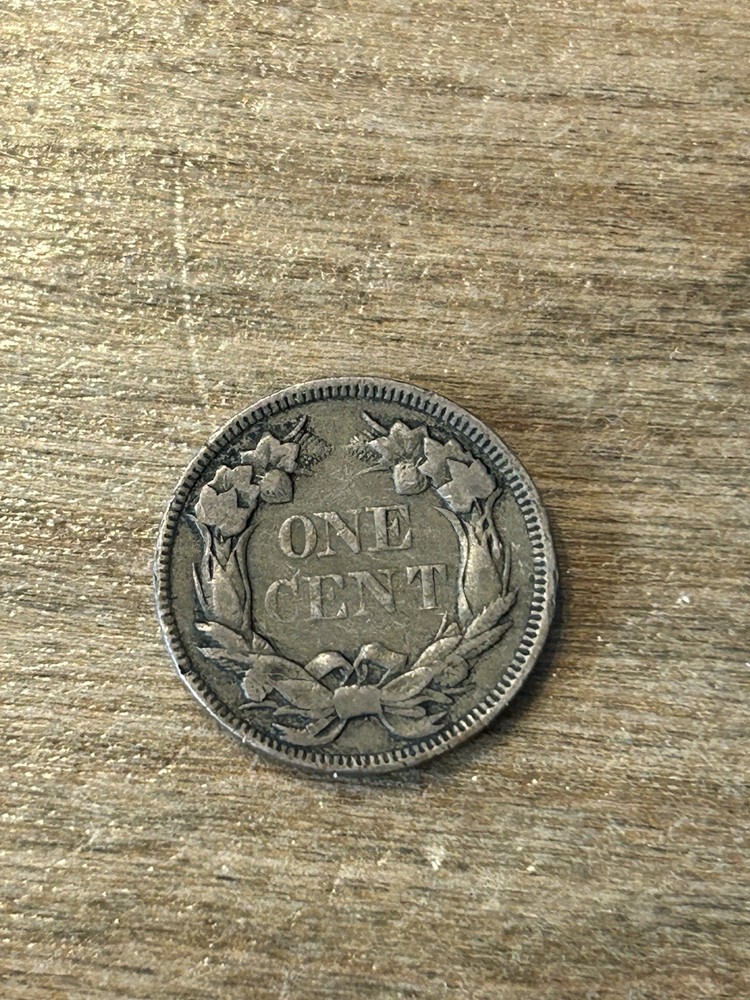 1857 Flying Eagle Cent VF+