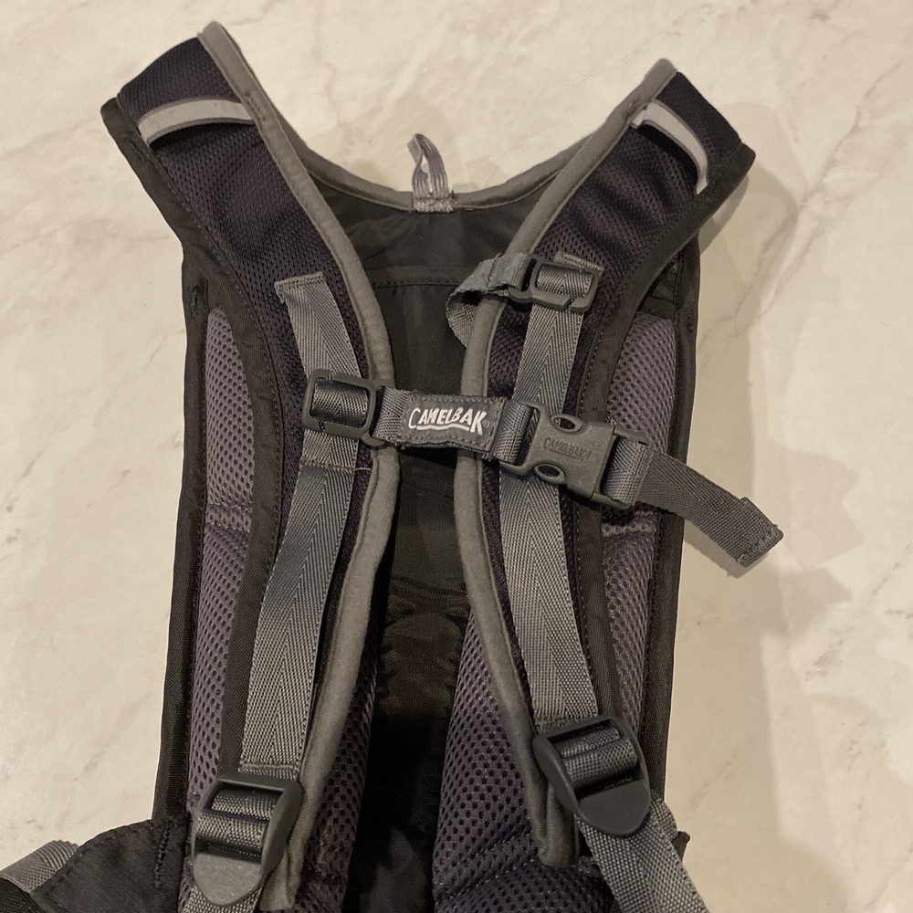 CAMELBAK Classic Hydration Backpack Small Black/Gray Red Trim Small No Bladder