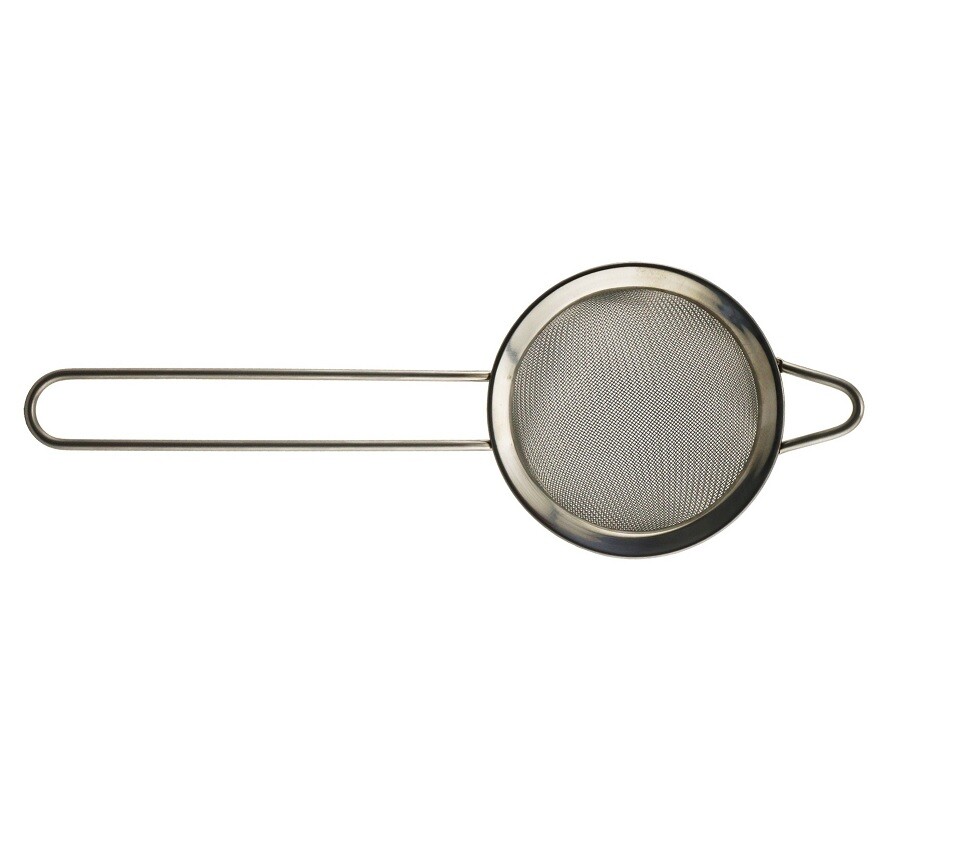 (1x) FINE MESH BAR COCKTAIL JUICE & DRINK STRAINER Stainless Steel