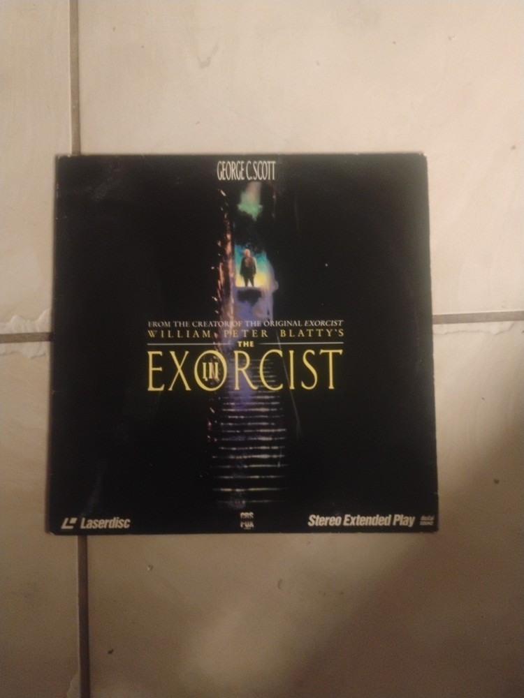 Exorcist III laser disc video