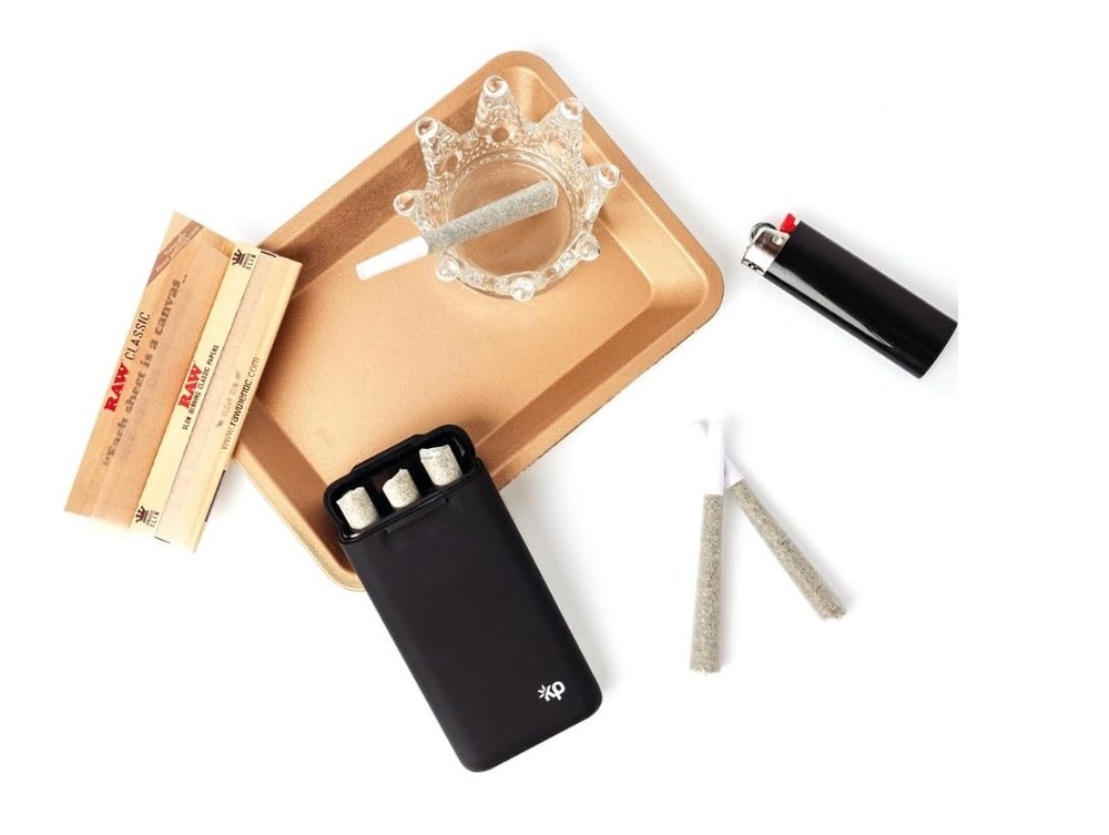 Cigarette Case Joint Holder Smell Proof Container Smoking Accessories Raw Con...