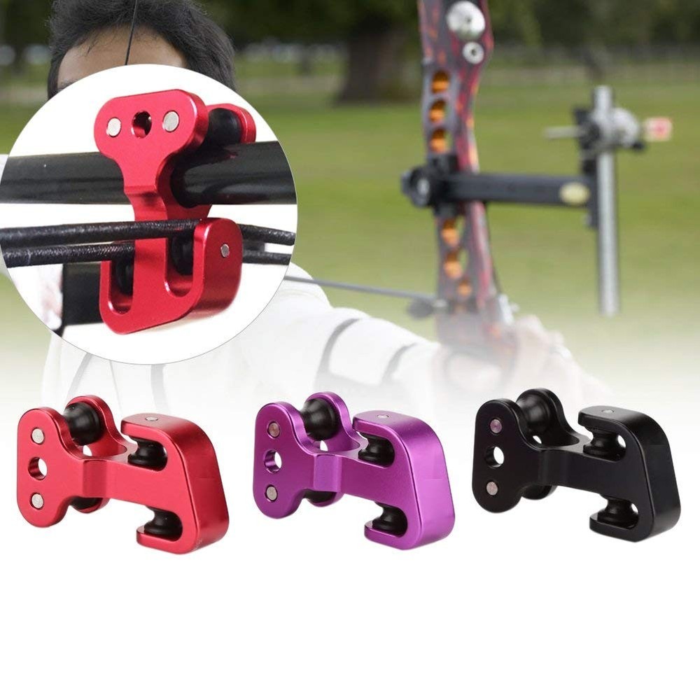 E-Arc Archery Cable Slide, Compound Bow Slide String Black