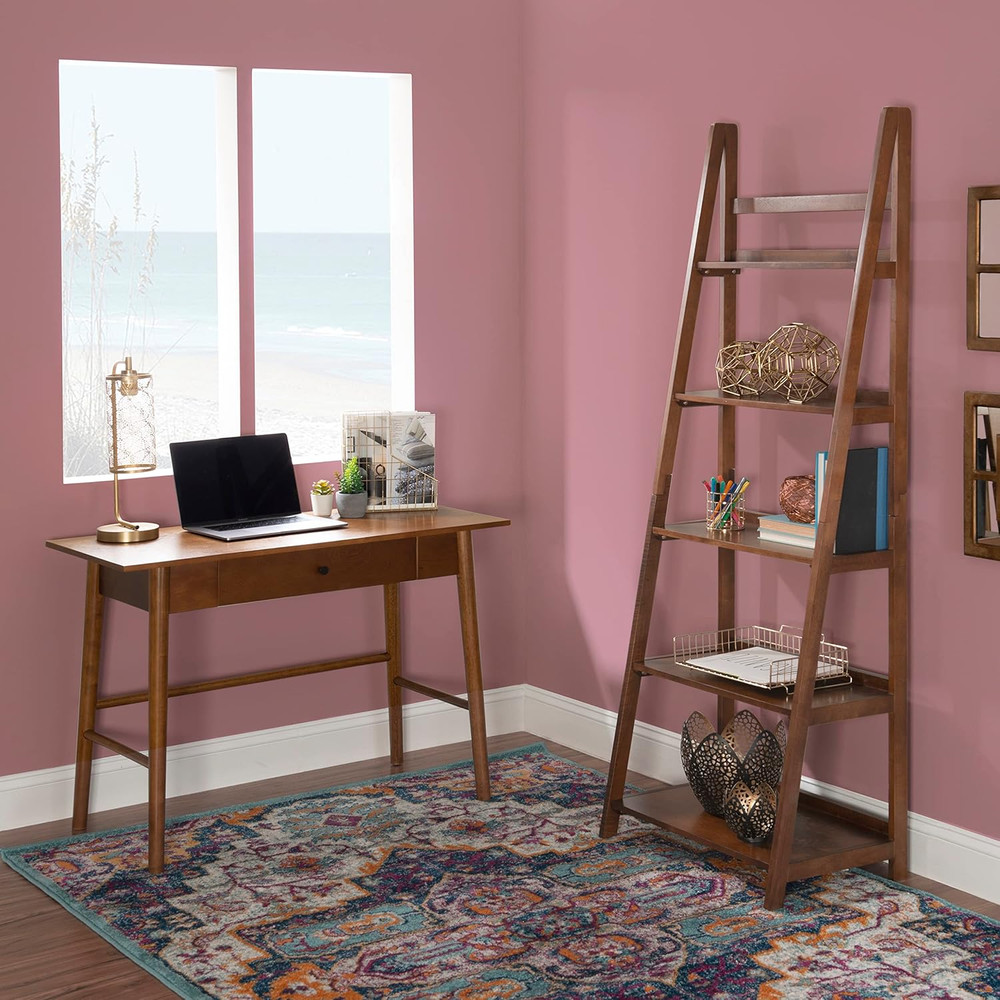 Melissa Mid Century Walnut Desk by