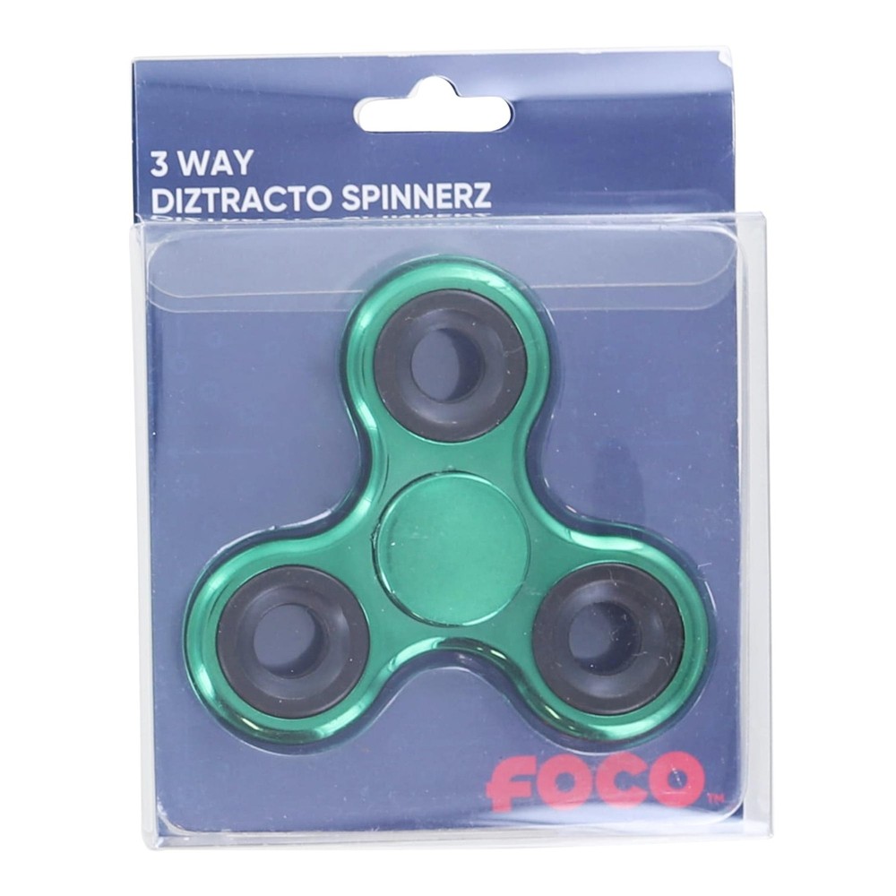 Metallic Fidget Spinner | Green