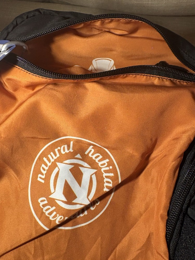 ChicoBag Lightweight Packable Backpack Natural Habitat Adventures Orange NWT