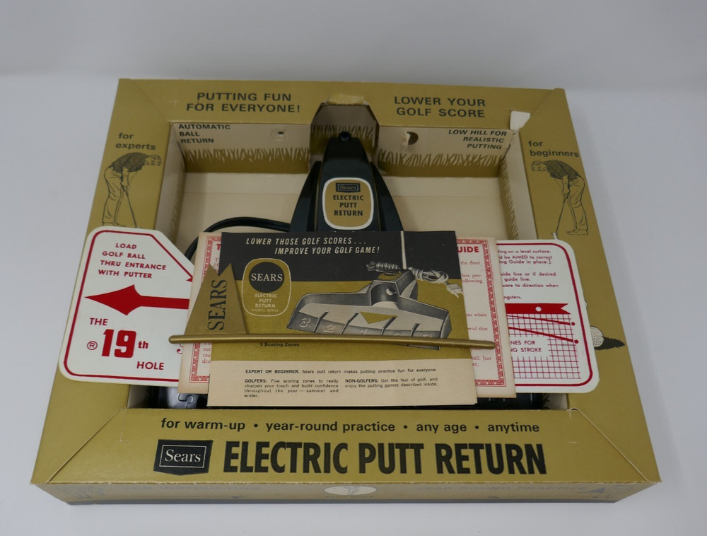 Sears 1967 Electric Putt Return Set