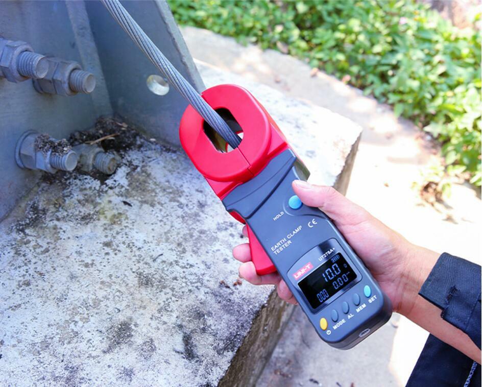 UNI-T UT278A+ Clamp Earth Tester Resistance Data Storage Visual/Audible Alarm✦Kd