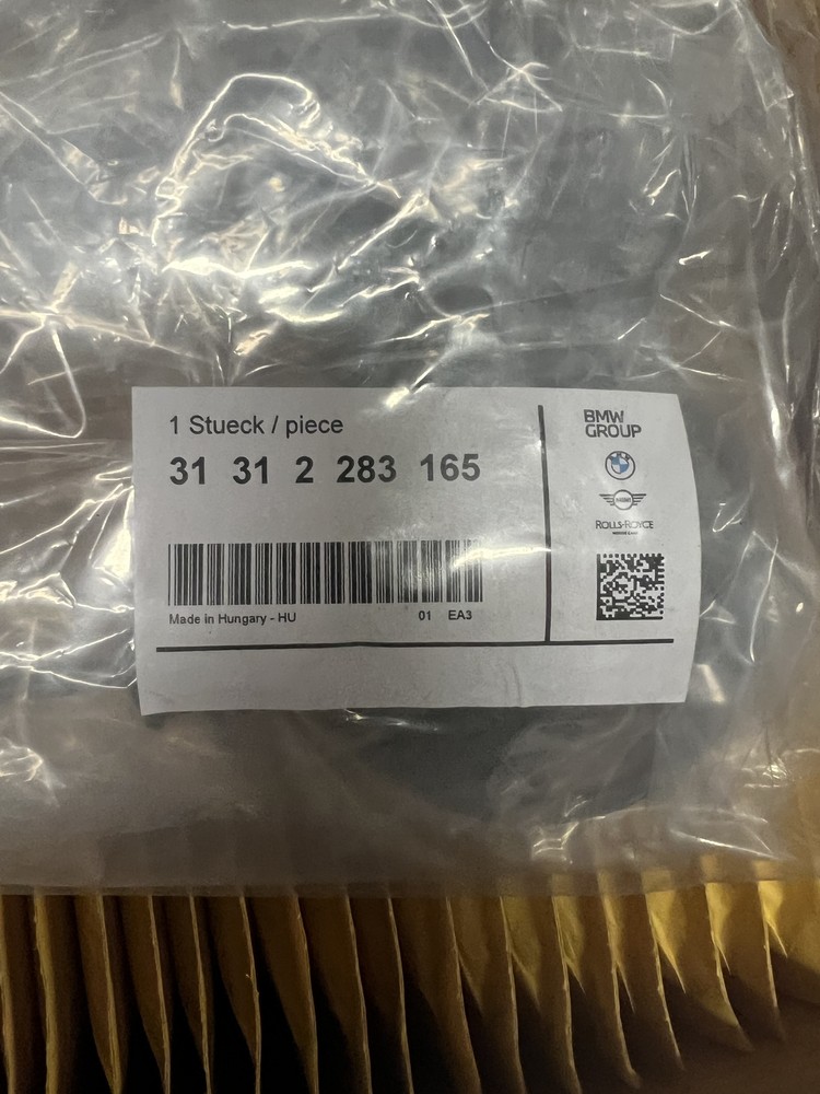 GENUINE BMW E60 E63 E64 M5 M6 EDC Suspension Connection Control (FRONT) NEW