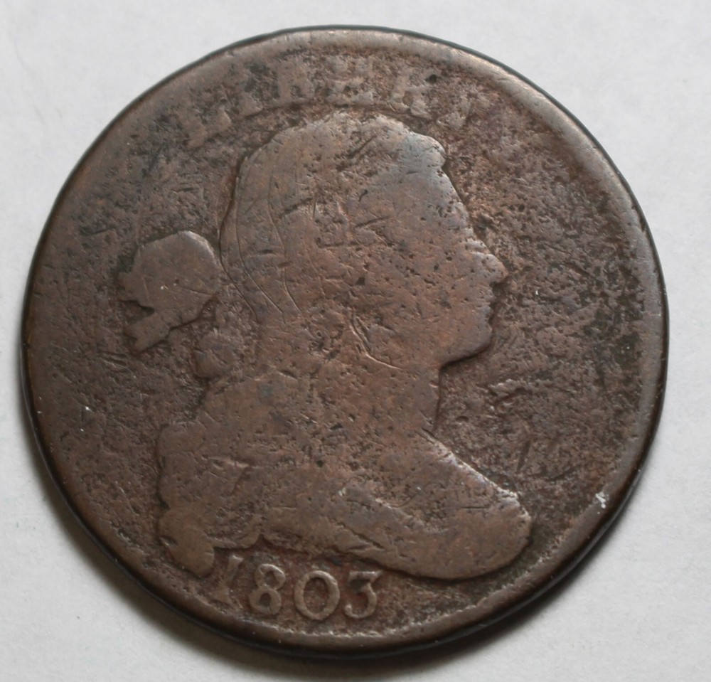 1803 Large Cent UR635
