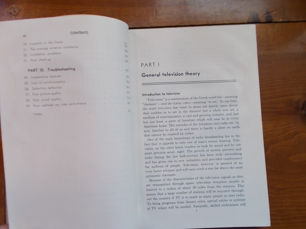 Television Servicing by W.H. Buchsbaum 1951-THEORY & PRACTICE- informative book*