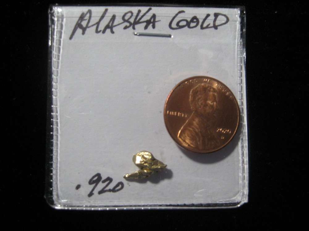 ALASKA GOLD NUGGET .920 GRAM