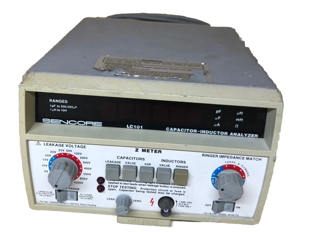 Sencore LC101 Capacitor Inductor Analyzer