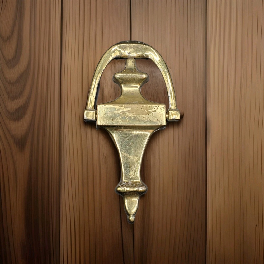 Vintage Solid Brass Door Knocker (No Hardware Included) Taiwan 700#
