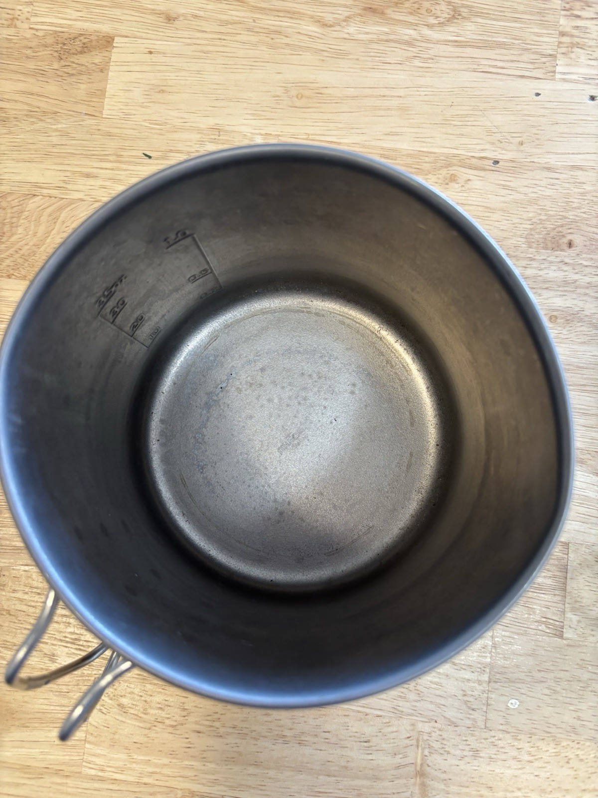 Evernew Titanium Backpacking Pots (2) 1L & 750ml