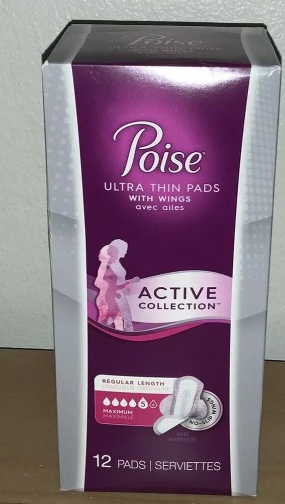 Poise Active Collection 12 count