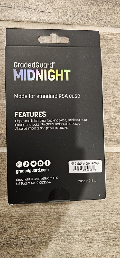 GradedGuard PSA Graded Card Case Guard Protector MIDNIGHT Limited Edition