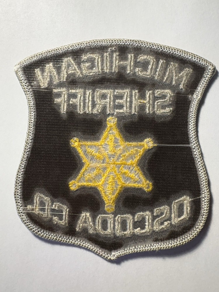 Oscoda County Michigan Sheriff Patch