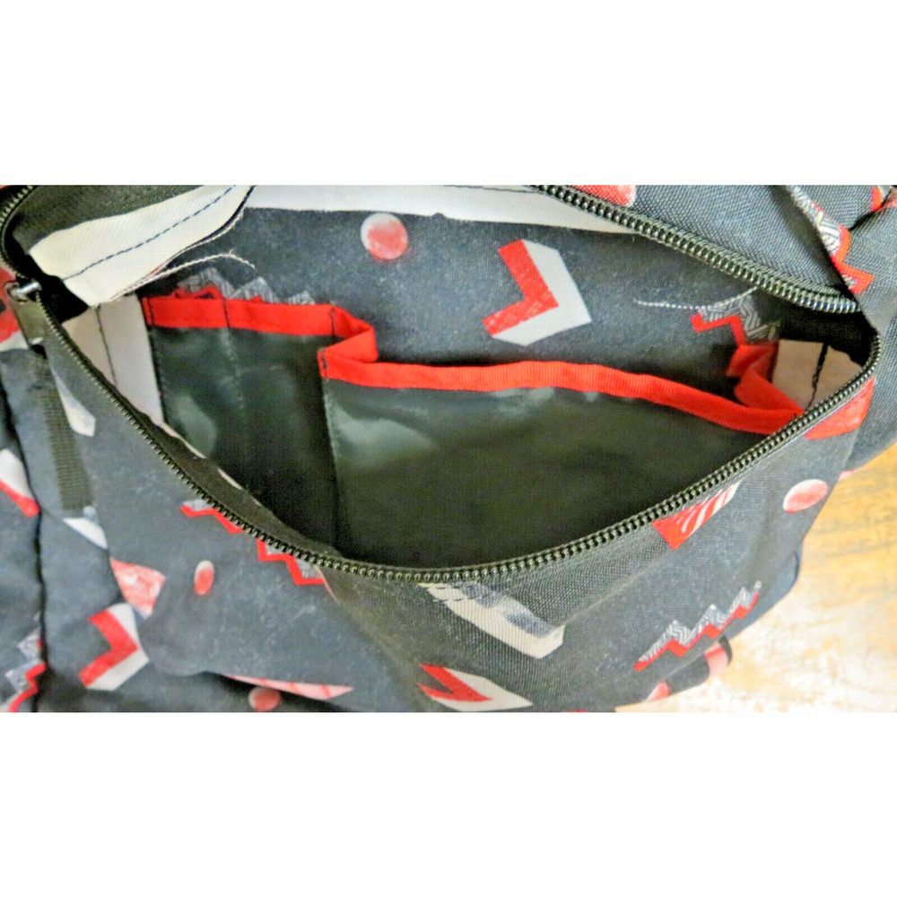 Jansport Superbreak Backpack - Red Fresh Prince Pattern